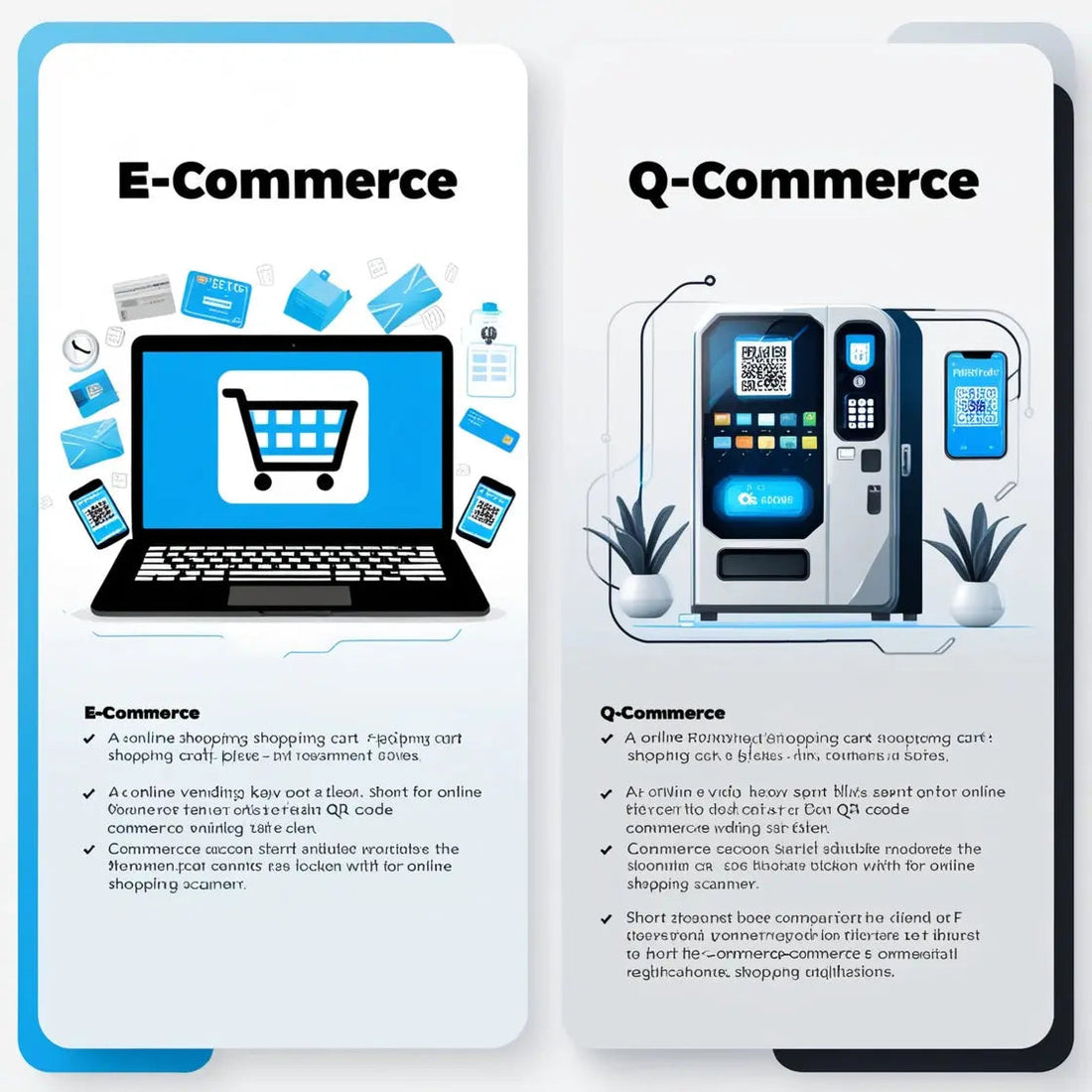 E-Commerce and Q-Commerce: Compare all Details FEDUS