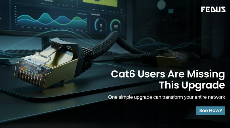 Cat8 Ethernet cable for faster internet speed and low latency gaming in India