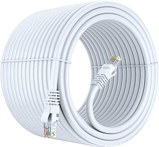 FEDUS Cat6A Shielded Sftp Sstp High Speed Gigabit Computer Network Internet Rj45 Lan Wire Patch Ethernet Cable Faster Than Cat6/Cat5E/Cat5 For Personal Computer - 4 Pair