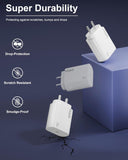 FEDUS Samsung 25W Fast Type-C Charger with Cable Compatible with Samsung Galaxy S25/S25 Plus Ultra/S24+/S23 Ultra