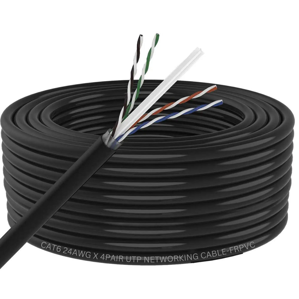 CAT6 24AWG X 4PAIR UTP NETWORKING CABLE-FRPVC 300M FEDUS