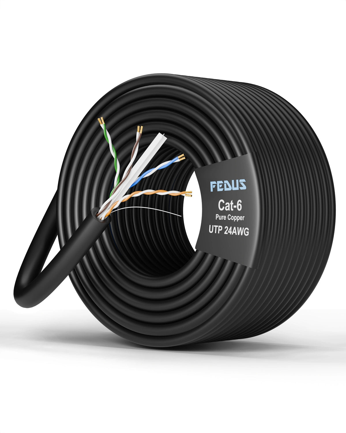 CAT6 24AWG Pure Copper UTP Networking Cable FEDUS