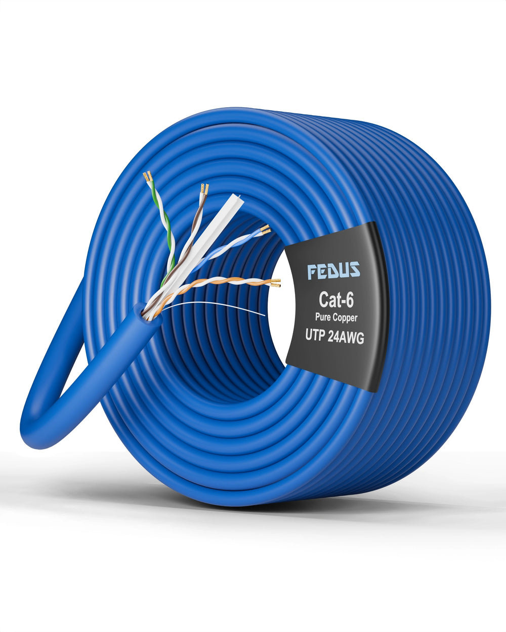 CAT6 24AWG Pure Copper UTP Networking Cable FEDUS