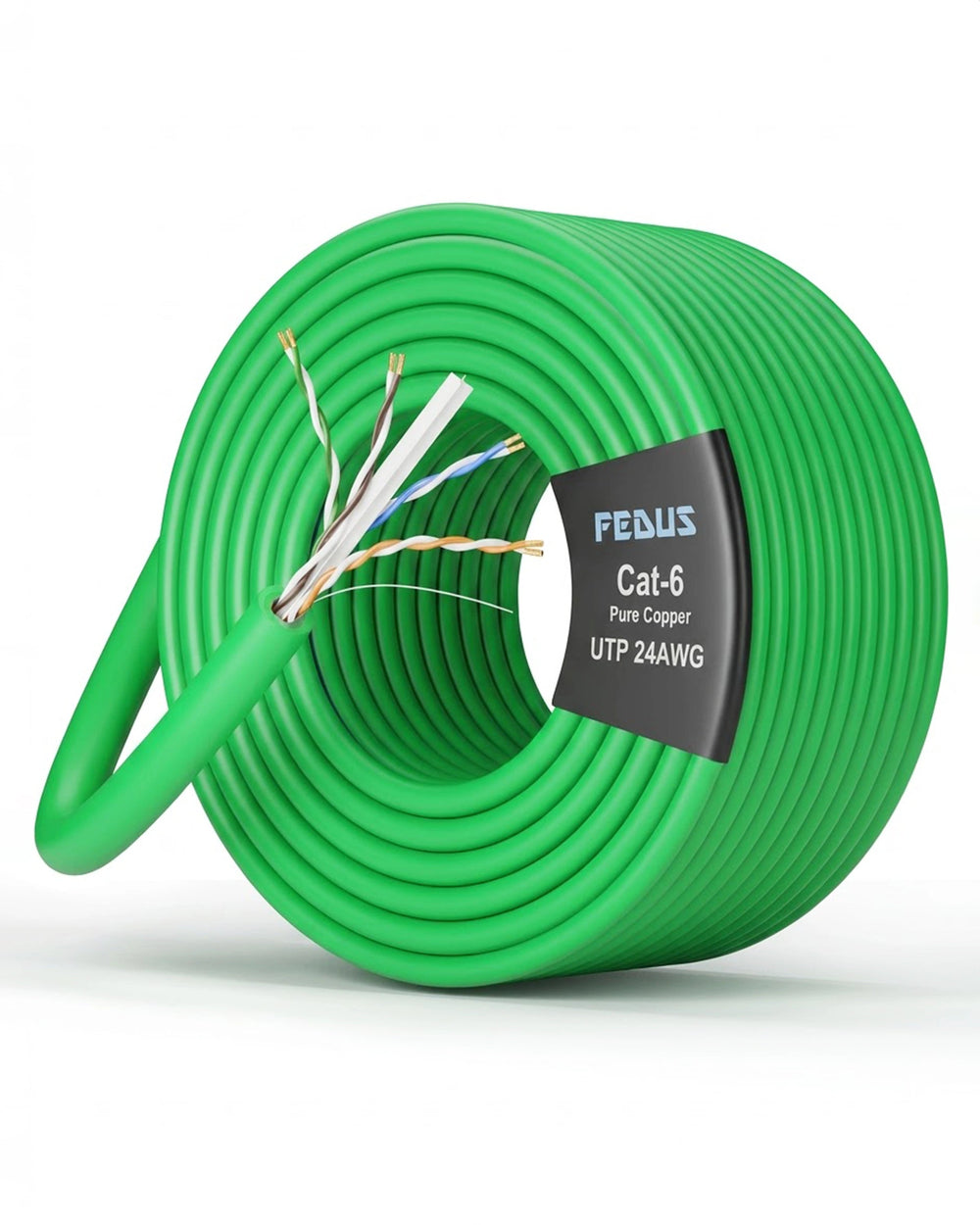 CAT6 24AWG Pure Copper UTP Networking Cable FEDUS