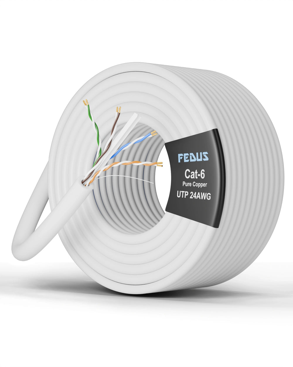 CAT6 24AWG Pure Copper UTP Networking Cable FEDUS