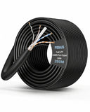 FEDUS CAT6 24AWG x 4Pair Pure Copper UTP Networking FRPVC Cable 250M Long Distance LAN Cable for Office Industrial Use