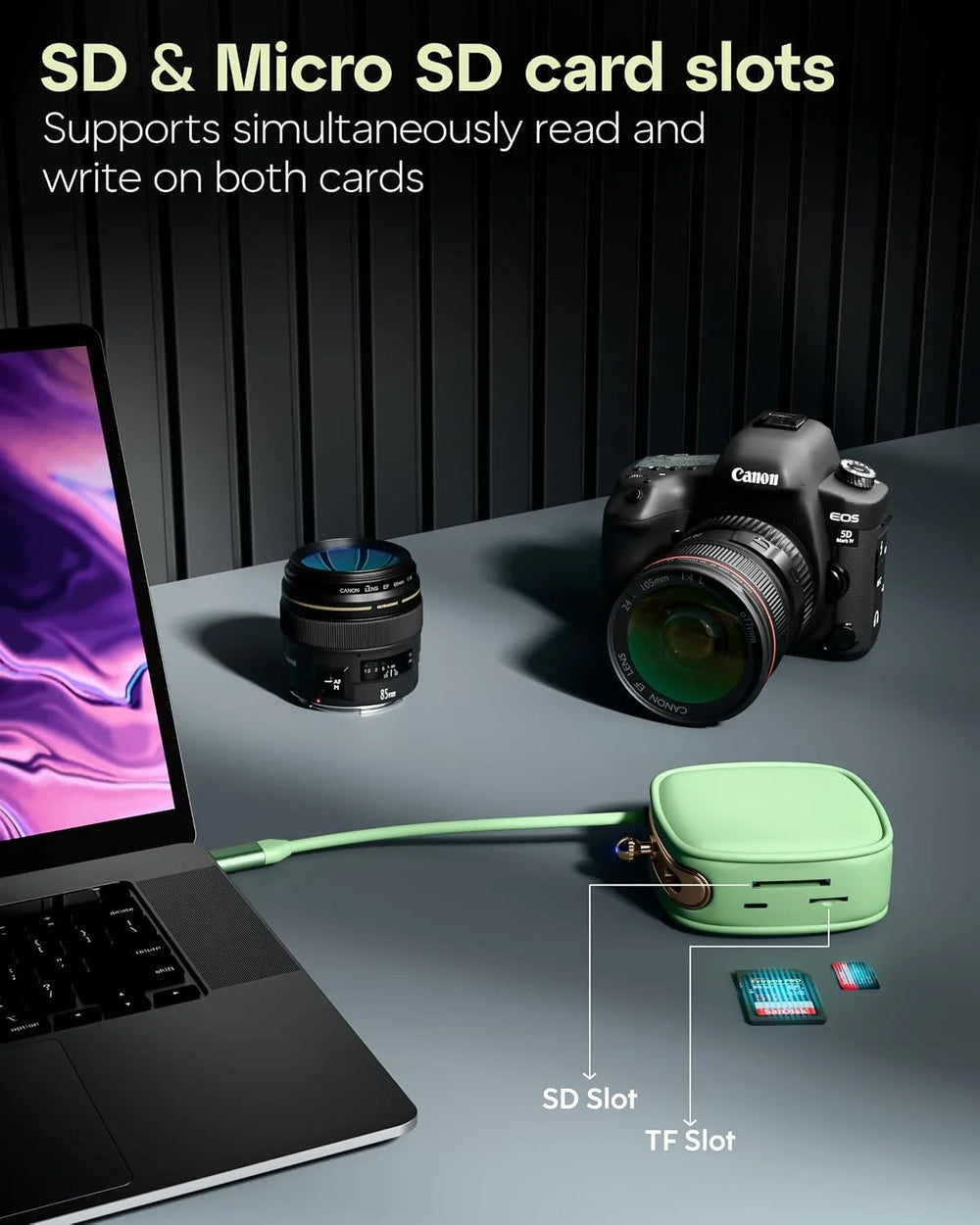 FEDUS 10 in 1 USB C Hub, Type C Docking Station with 4K@30Hz HDMI, 100W Power Delivery, RJ45 LAN, 5Gbps USB 3.0, USB 2.0, SD/TF Card Reader for Laptop, MacBook, iPad, PC, Monitor, Flash Drive, HDD FEDUS