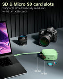 FEDUS 10 in 1 USB C Hub, Type C Docking Station with 4K@30Hz HDMI, 100W Power Delivery, RJ45 LAN, 5Gbps USB 3.0, USB 2.0, SD/TF Card Reader for Laptop, MacBook, iPad, PC, Monitor, Flash Drive, HDD FEDUS
