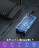 FEDUS 12 Volt 5 Amp (12V 5A) AC DC Adapter 12v 60 Watt DC Power Supply AC Adapter SMPS AC to DC Converter for Battery Charger Transformer, PC, LCD Monitor, TV, LED Strip, CCTV, DVR, NVR, DIY