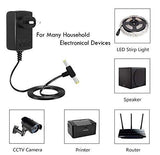 FEDUS 12V 1.5A DC Power Adapter, Power Supply, SMPS for LCD Monitor, TV, LED Strip, CCTV, 12 Volt 1.5 Amp Power Adapter, AC Input 100-240V DC Output 12 Volt 1.5 Amps - 2.5mm x 5.5mm Jack