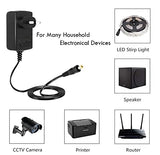 FEDUS 12V 1.5A DC Power Adapter, SMPS for LCD Monitor, TV, LED Strip, CCTV, 12 Volt 1.5A Power Adapter, AC Input 100-240V DC Output 12 Volt 1.5A - 2.5mm x 5.5mm Jack