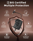 FEDUS 12V 1A DC Power Adapter, Power Supply, SMPS for LCD Monitor, TV, LED Strip, CCTV, 12 Volt 1 Amp Power Adapter, AC Input 100-240V DC Output 12 Volt 1 Amps - 2.5mm x 5.5mm Jack