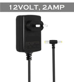 FEDUS 12V 2A DC Power Adapter, Power Supply, SMPS for LCD Monitor, TV, LED Strip, CCTV, 12 Volt 2 A Power Adapter, AC Input 100-240V DC Output 12 Volt 2 A - 2.5mm x 5.5mm Jack, Black