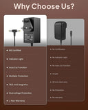 FEDUS 12V 3Amp DC Power Supply Adapter, 12 Volt 3A SMPS for LCD Monitor, TV, LED Strip Light, DVR, NVR, CCTV Camera, Dc Motor, Setup Box, Broadband,Routers AC to DC Output 12v 2amps, 2.5mmx5.5mm Jack