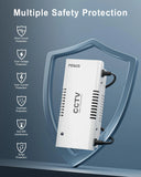 FEDUS 12V DC Metal Body CCTV Power Supply for 4 Channel Security Cameras | 12Volt 3A High Efficiency SMPS Adapter with Voltage Booster for Long Distance for Video Surveillance Dome & Bullet Camera