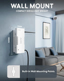 FEDUS 12V DC Metal Body CCTV Power Supply for 8 Channel Security Cameras | 12Volt 5A High Efficiency SMPS Adapter with Voltage Booster for Long Distance for Video Surveillance Dome & Bullet Camera