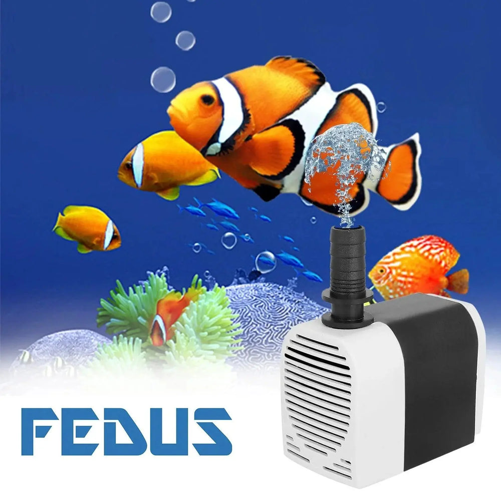 FEDUS 14-Watt Water Lifting Submersible Pump for Aquarium, Fountains, Desert Air Coolers, Pond Pump Submersible FEDUS