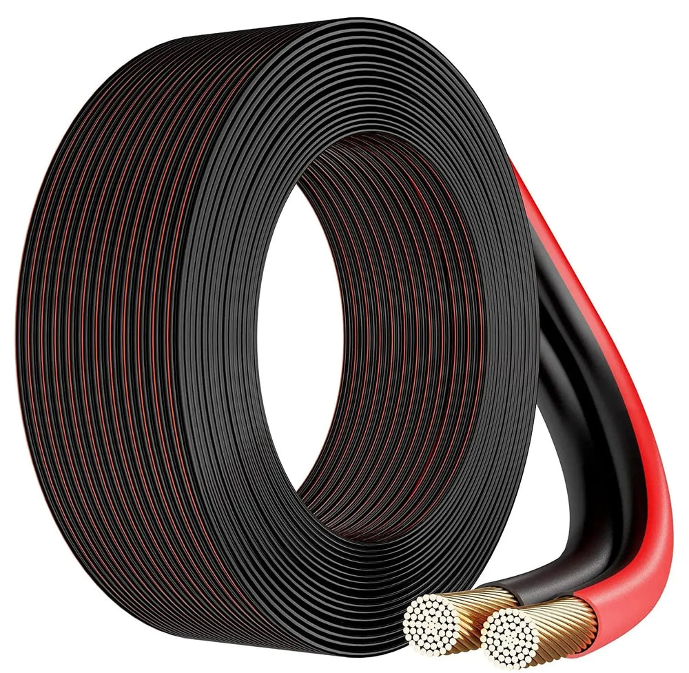 FEDUS 16 Gauge/AWG Speaker Wire Oxygen-Free Copper 2 Conductors Audio Speaker Cable for Car Speakers Stereos, Subwoofer, Home Theater Speakers, HiFi Surround Sound Cheeku Technologies