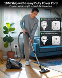 FEDUS 16amp 3000 Watts Extension Board Heavy Duty High Load Capacity Electric Power Cord with 1 Socket 1 Switch for Oven, EV Charger Charging, Iron Press, Induction Stove, AC