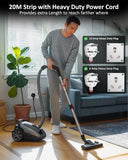 FEDUS 16amp 3000 Watts Heavy Duty High Load Capacity Electric Power Extension Switch Board Cord with 2 Socket 2 Switches,for Oven,EV Charger Charging,Iron Press,Induction Stove, AC