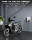 FEDUS 16amp 3000 Watts Heavy Duty High Load Capacity Electric Power Extension Switch Board Cord with 3 Socket 1 Switches,for Oven, EV Charger Charging, Iron Press, Induction Stove, AC