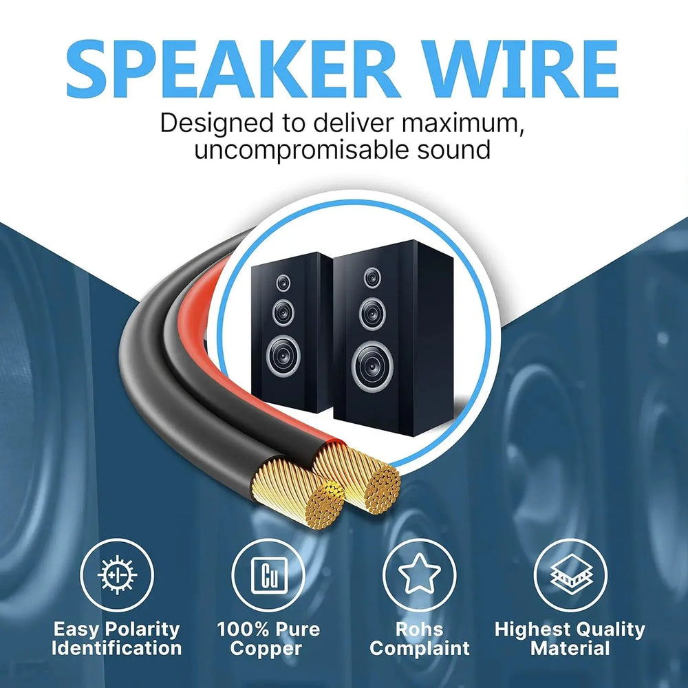 FEDUS 18 Gauge/AWG wire for Speaker Wire Cable FEDUS