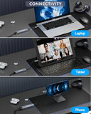 FEDUS 1GIGA 2-in-1 Gigabit Type C to Ethernet Adapter, USB 3.0 to LAN Ethernet Adapter, USB to LAN Converter for Windows, Mac, LAN Connector for Laptop, Desktop, Type c to LAN