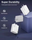 FEDUS 25W Fast Charging Type C & USB Fast Charger Adapter, PPS Protection, QC + PD, BIS Certified, for iPhone,Samsung,Oneplus, Android mobile, Tablets, Power Banks, Smart Watches, Earbuds