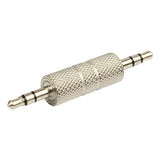 FEDUS 3.5 mm Male-to Male Plug Stereo Audio Jack Extender Adapter Coupler Connector for Headset/Amplifier/TV/Blue Ray/Car Tablet PC, Computer and Laptop, Pack 2