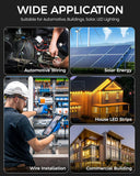 FEDUS 3 Core Pure Copper Power Cable Cord Flame Retardant Heavy Duty Industrial Grade Heavy Load Flexible Heat Resistant Electrical 100% Oxygen-Free Copper Wire for Home Appliances