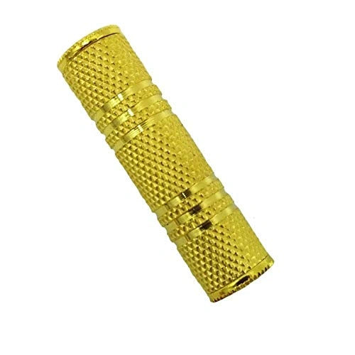 FEDUS 3.5mm TRS Stereo Female Jack to 3.5mm TRS Stereo Audio Female Jack Coupler Jointer Gender Changer Adapter Converter - (Pack of 1)