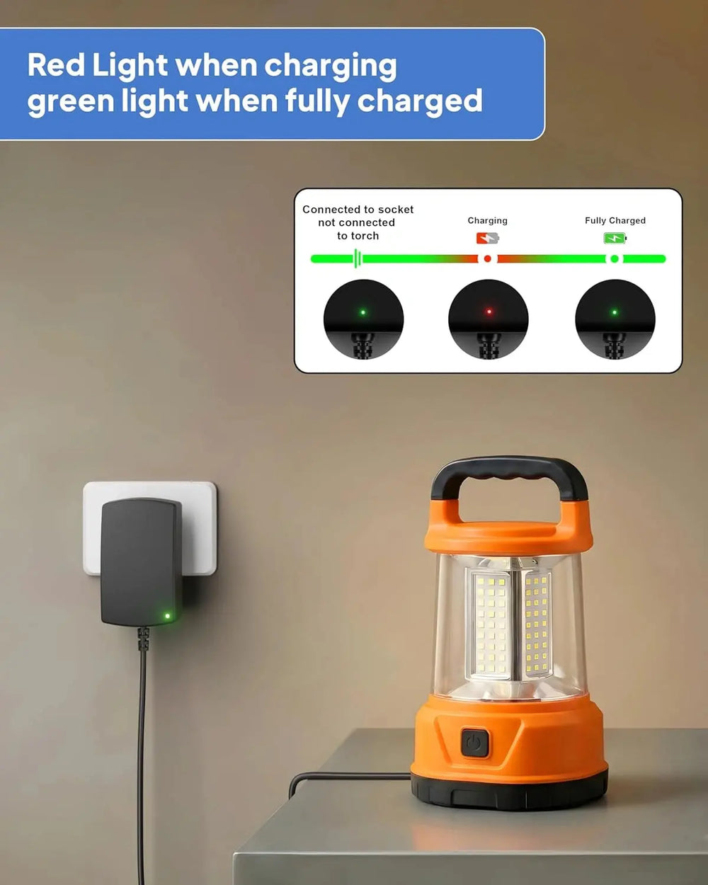 FEDUS URJA 4.5 Volt 500mah Torch Light Charger DC Power Supply Adapter, Dual Pin Compatible with All Rechargeable Torches and Emergency Lights & Electronics Products Up to 4.5V 500 Mah FEDUS