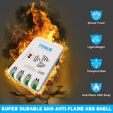 FEDUS 4 Channel SMPS for CCTV, Power Supply Adapter for up to 4 CCTV Security Cameras, CCTV Power Supply SMPS, Power Supply Adapter for Video Surveillance Camera System, CCTV, Dome, Bullet Cameras