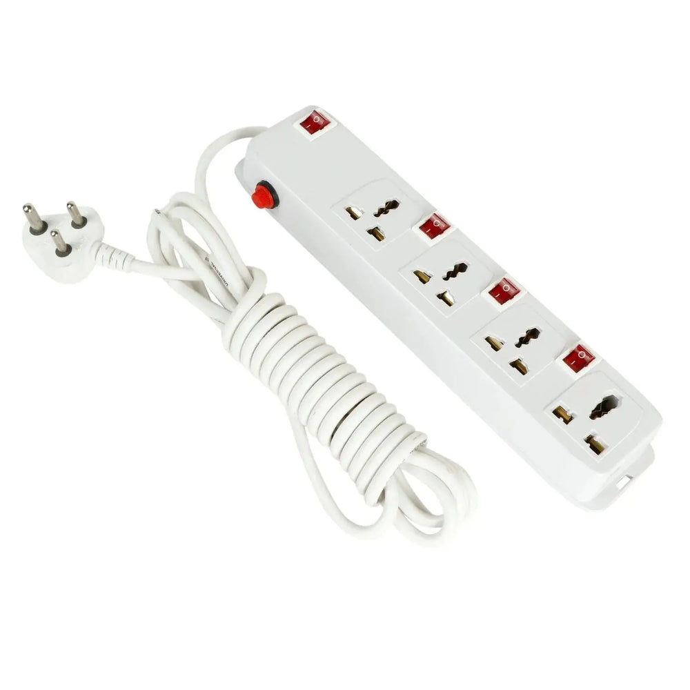 FEDUS Switch Board Extension, Extension Boards with Switch, Extension Cords, Extension Board with Long Wire, Extension Board for Computer, Surge Protectors Spike Buster, Switch Board Organizer 4M/13F FEDUS