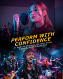 FEDUS 6.35mm (1/4 Inch) Mono Male to XLR Female Cable, Gold-Plated Heavy Duty Oxygen-Free Copper Shielded Audio Patch Cord for Microphones, Speakers, Guitars DJ Mixers Amplifiers Studio Recording 3M