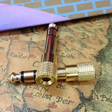 FEDUS 6.35mm Stereo Male to 3.5mm Female Stereo Jack Headphone Adapter Converter Pack of 1