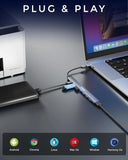 FEDUS 3.0 USB C Hub, 7 in 1 Type C Multi USB Connector Adapter with USB 3.0 and USB 2.0 Ports, USB Expander for Laptop, Mobile, Pc, Printers, Flash Drive, MacBooks, HDD, Camera, Keyboard,Mouse