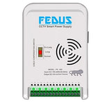 FEDUS 8 Channel SMPS for CCTV, Power Supply Adapter for up to 8 CCTV Security Cameras, CCTV Power Supply SMPS, Power Supply Adapter for Video Surveillance Camera System, CCTV, Dome, Bullet Cameras
