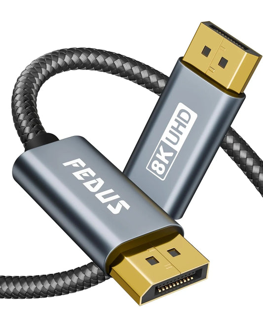 Buy 8K DisplayPort Cable Online in India – FEDUS - Main Image