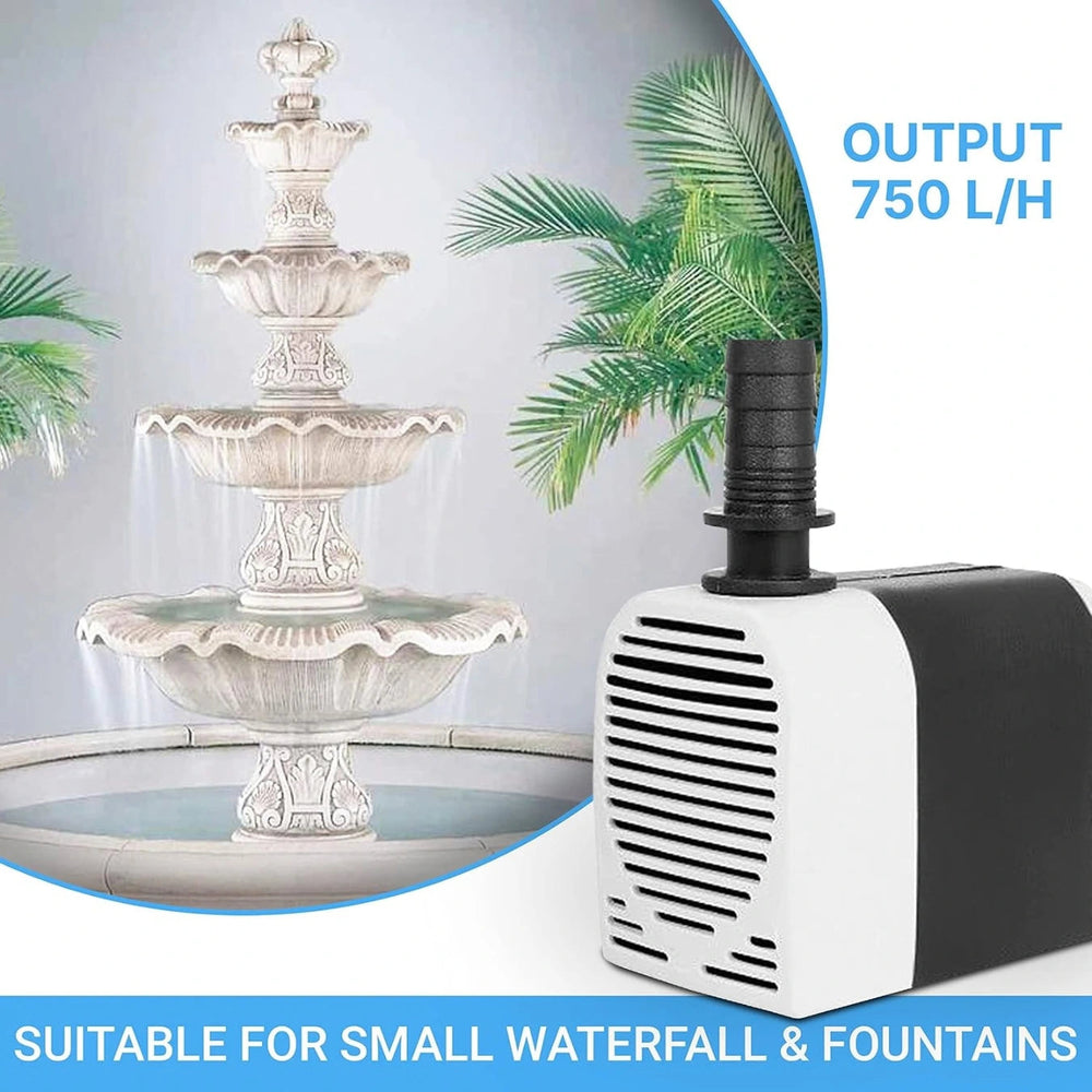 FEDUS 9 Watt Cooler Water Pump | Cooler Pump Submersible, Water Lifting Cooler Water Pump Motor, Aquarium Water Pump Motor, Pond Pump Submersible, Fountain Pump Motor FEDUS