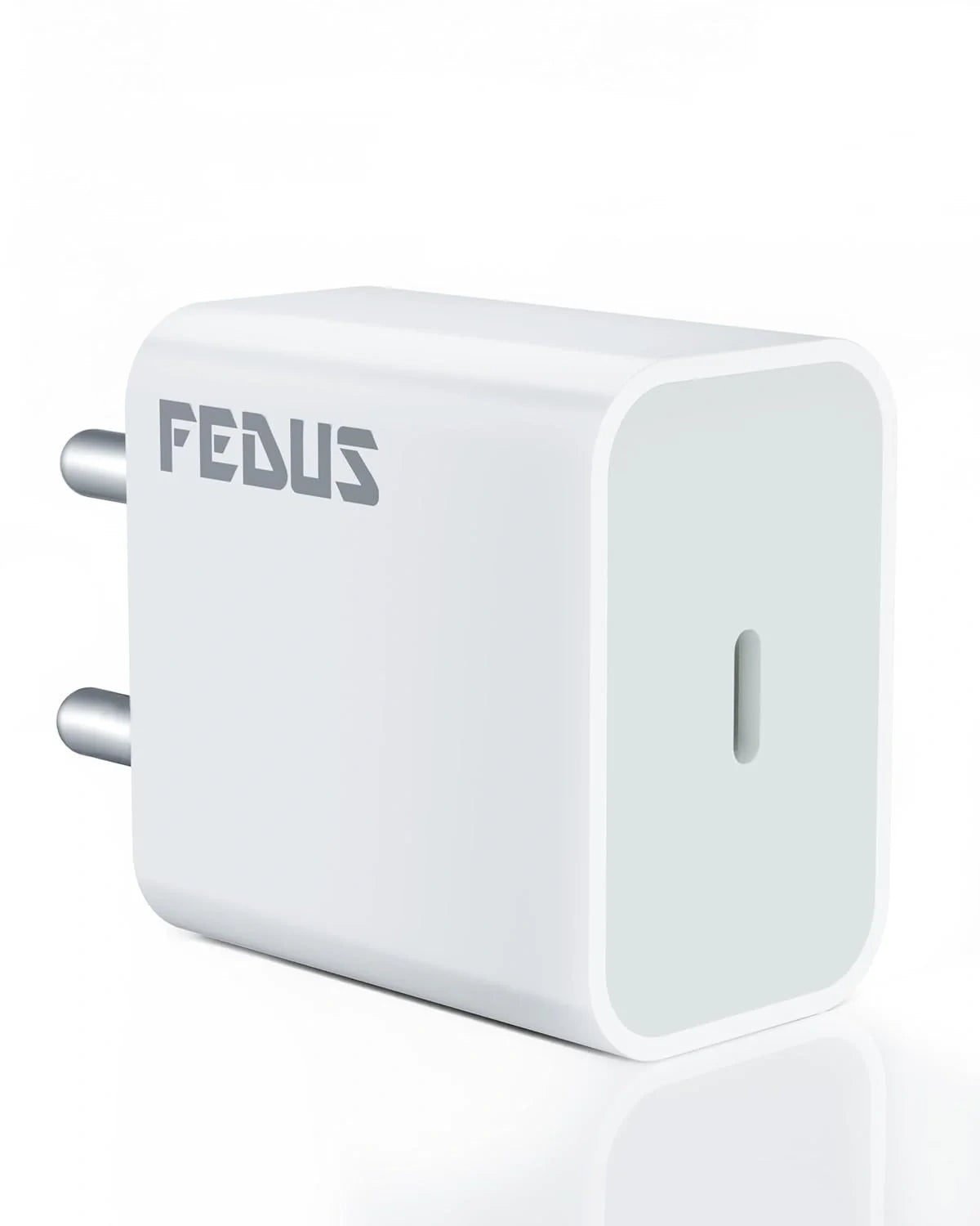 FEDUS Apple Charger 20W Original, 20W Fast Type C PD iPhone Charger Adapter Compatible with 15, 14, 13, 12, 11, X/Xr Series AirPods, iPad/iPad Mini and AirPods, BIS Certified with 2 Year Warranty