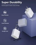 FEDUS Apple Charger 20W Original, 20W Fast Type C PD iPhone Charger Adapter Compatible with 15, 14, 13, 12, 11, X/Xr Series AirPods, iPad/iPad Mini and AirPods, BIS Certified with 2 Year Warranty