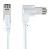 FEDUS Cat6 Ethernet Cable, L-Shape High Speed 550Mhz 10 Gigabit Speed UTP Lan Cable, Category 6 Wires