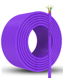 CAT6A Ethernet Cable (Purple, 10Gbps)