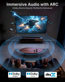 FEDUS Certified 4K Long HDMI Cable 3.2 FEET/1M, Ultra HD 2.0 Support 4K 60Hz (HDR10 8/10bit 18Gbps HDCP2.2 ARC) 3D HDMI Cable Compatible with TV/Laptop/PC/Gaming, Video