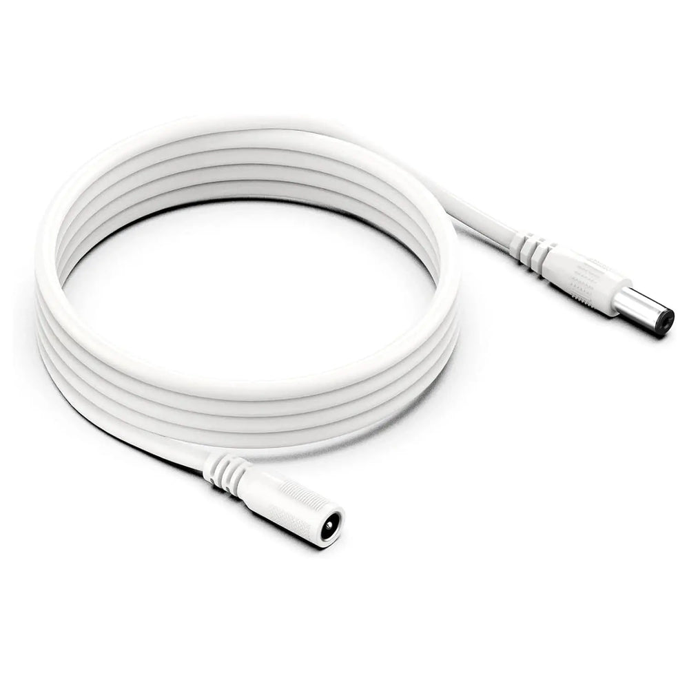 FEDUS Dc Male to Female Plug Cable 20AWG DC Power Adapter Extension Cord 2.1mm x 5.5mm DC 12V Power Adapter Dc Extension Cord For CCTV Camera, DVR, NVR, LED Strip, Baby Monitor, IP Camera, Black FEDUS