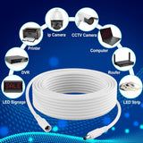 FEDUS Dc Male to Female Plug Cable 20AWG DC Power Adapter Extension Cord 2.1mm x 5.5mm DC 12V Power Adapter Dc Extension Cord For CCTV Camera, DVR, NVR, LED Strip, Baby Monitor, IP Camera, Black