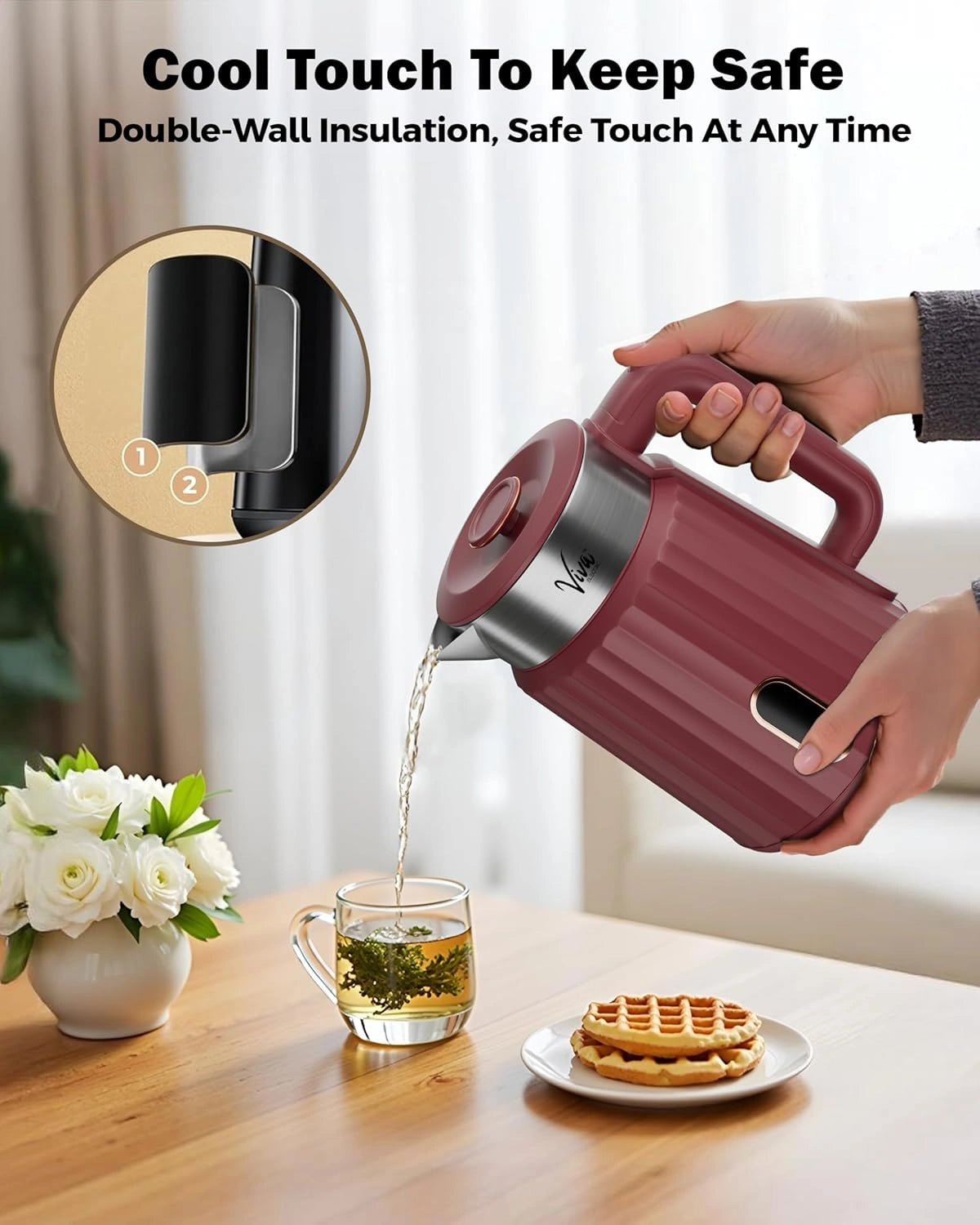 Boiling Water Can You Put Milk In Electric Kettle FEDUS Electric