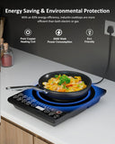 FEDUS Elema BIS Certified Induction Stoves, 2000W induction stove With Auto Pot Detection, Auto-Shut-Off & Large 8” Heating Coil Electric, Shatter-Proof Ceramic Glass Surface induction Cooktop chulha