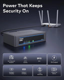 FEDUS ENERGO 8 Channel CCTV UPS 12V 8Amp Battery Backup for Wi-Fi Router, Security Camera, DVR, CCTV UPS with Zero-Lag Switching, Li-ion Battery & Over-Current Protection 2-Year Warranty FEDUS